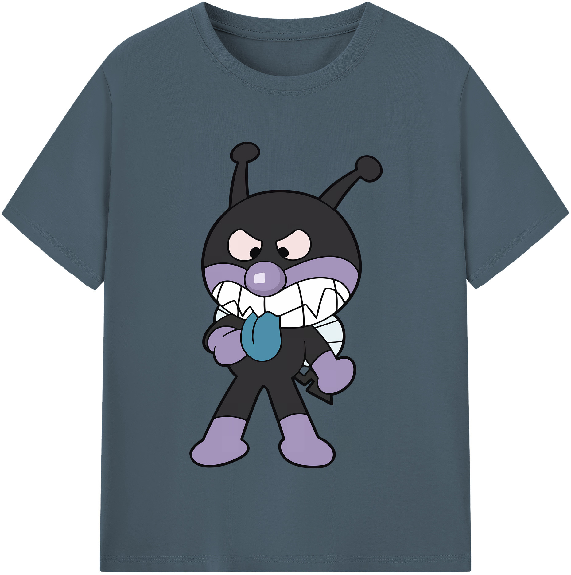 （画像用） アンパンマン Anpanman 綿100％半袖Tシャツ（フロントプリント）